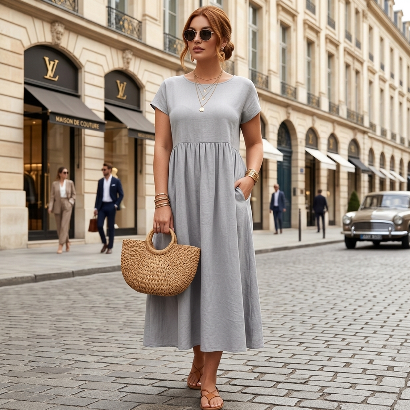 Robe Élégante Style Chic